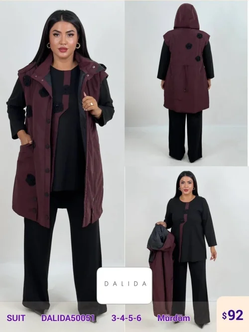 Костюмы и комплекты DALIDA (Purple, модель DALIDA50051) оптом