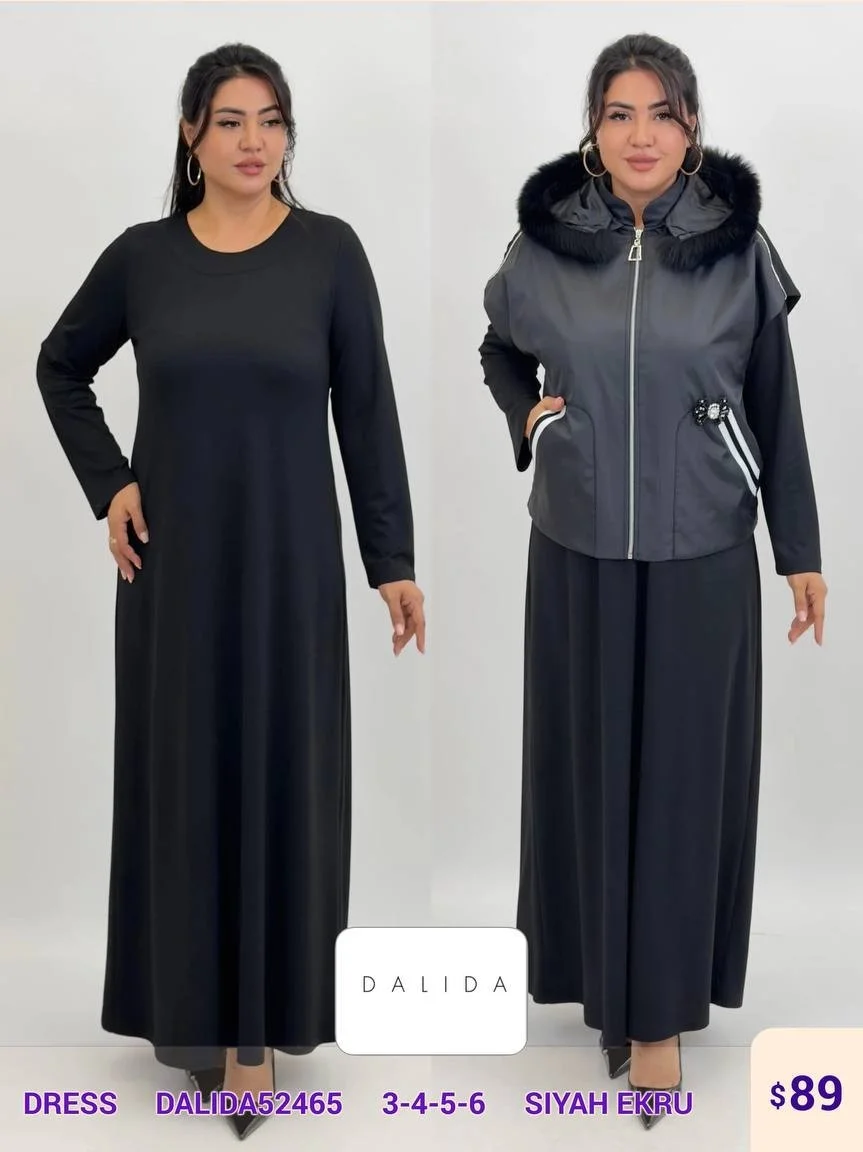 Платье DALIDA (Black, модель DALIDA52465) оптом