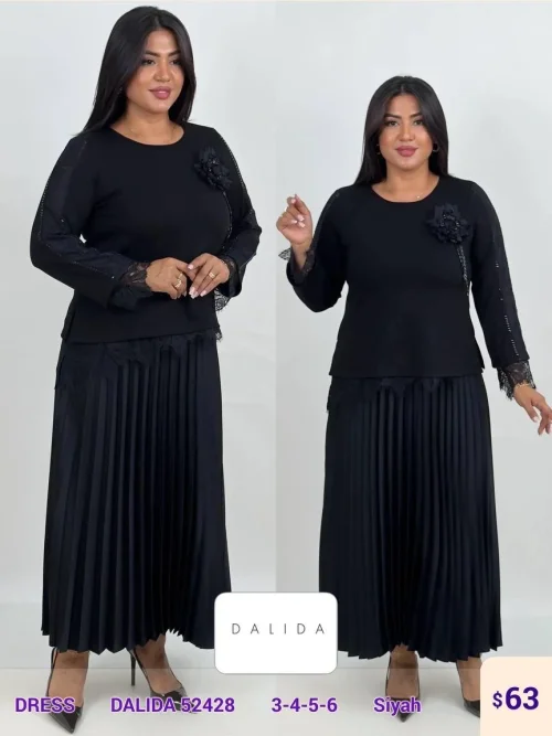 Платье DALIDA (Black, модель DALIDA52428) оптом