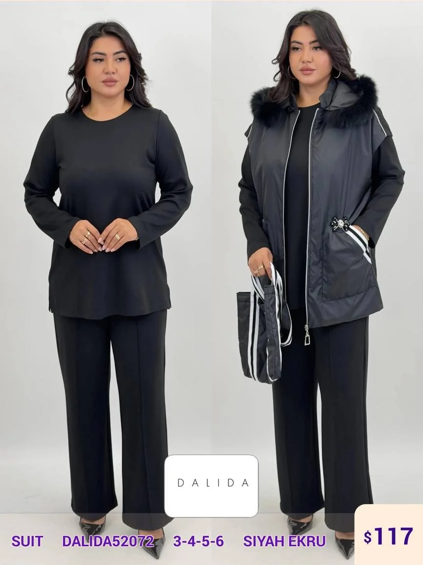 Костюмы и комплекты DALIDA (Black, модель DALIDA52072) оптом