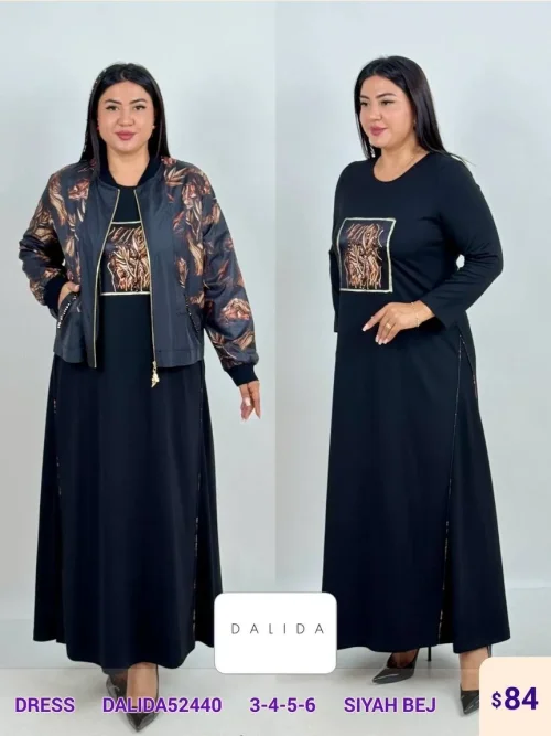 Платье DALIDA (Black, модель DALIDA52440) оптом