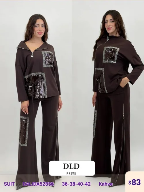 Костюмы и комплекты DALIDA (Brown, модель DALIDA52856) оптом