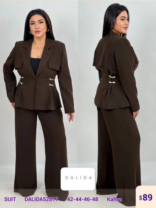 Костюмы и комплекты DALIDA (Brown, модель DALIDA52817) оптом