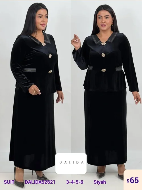 Костюмы и комплекты DALIDA (Black, модель DALIDA52621) оптом