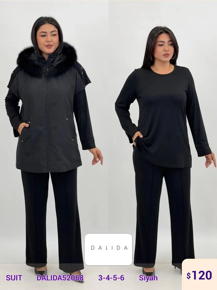 Костюмы и комплекты DALIDA (Black, модель DALIDA52068) оптом