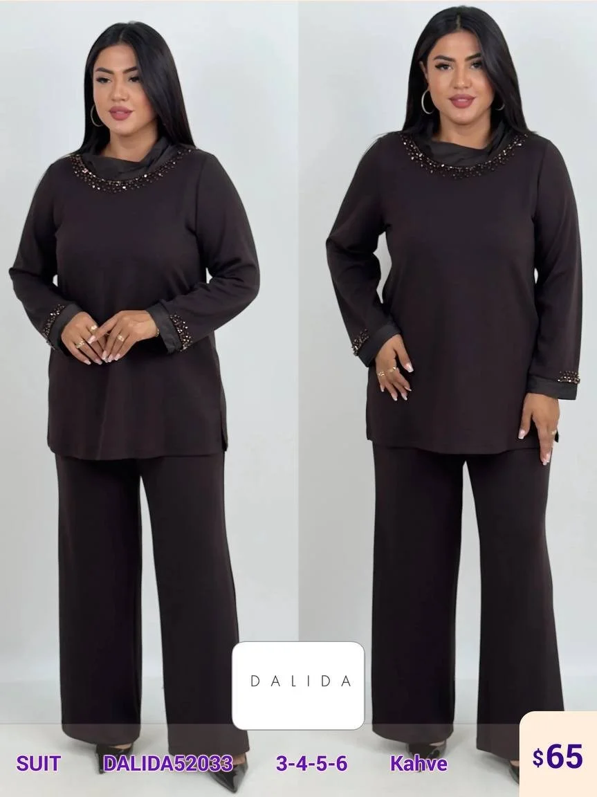 Костюмы и комплекты DALIDA (Brown, модель DALIDA52033) оптом