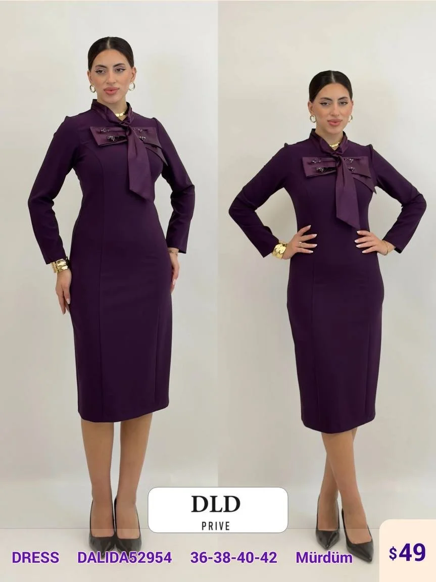Платье DALIDA (Purple, модель DALIDA52954) оптом