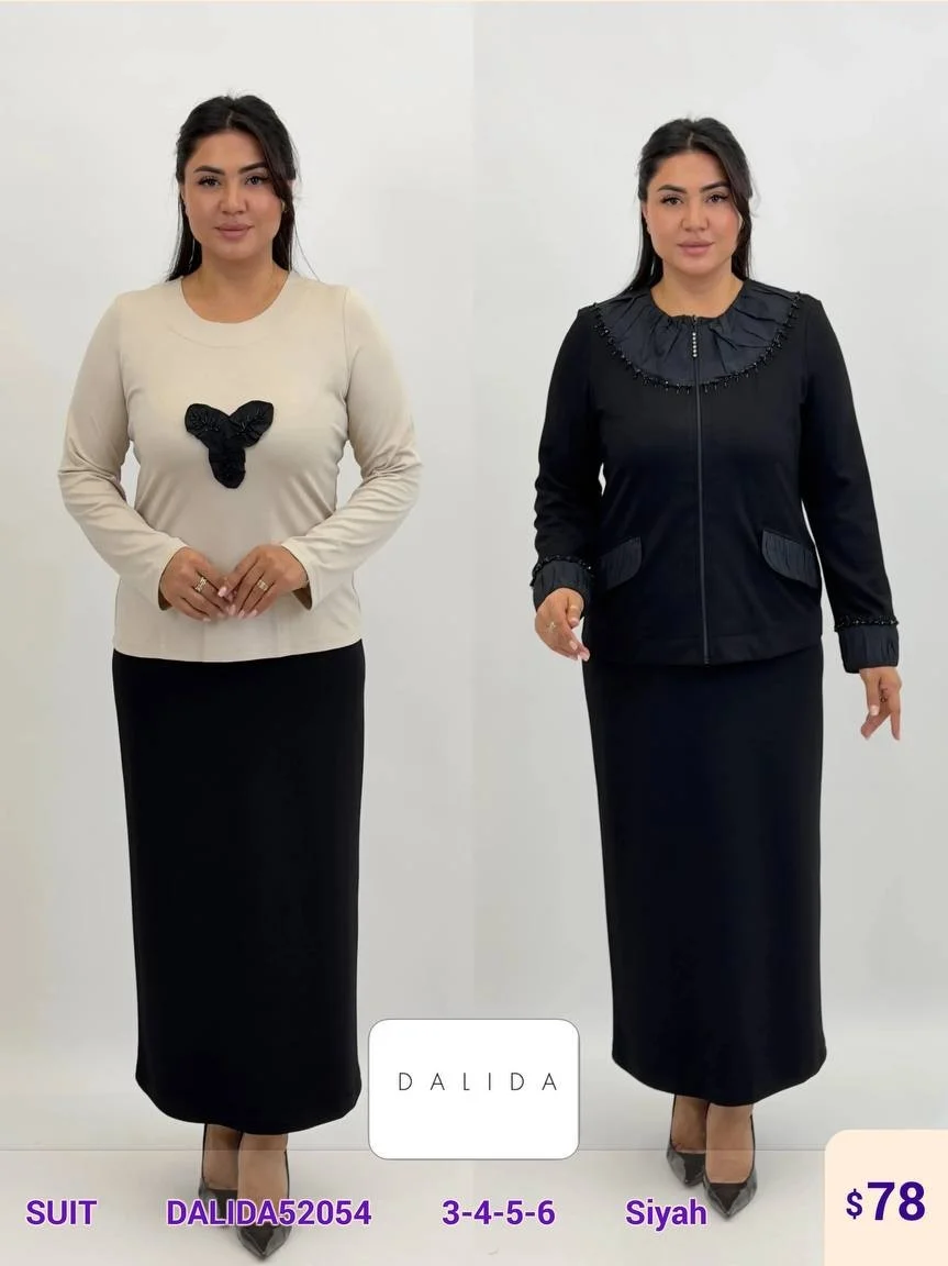 Костюмы и комплекты DALIDA (Black, модель DALIDA52054) оптом