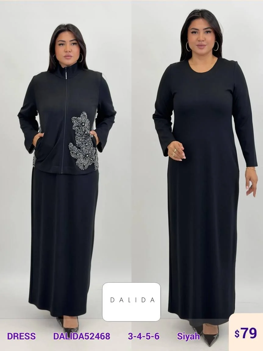 Платье DALIDA (Black, модель DALIDA52468) оптом