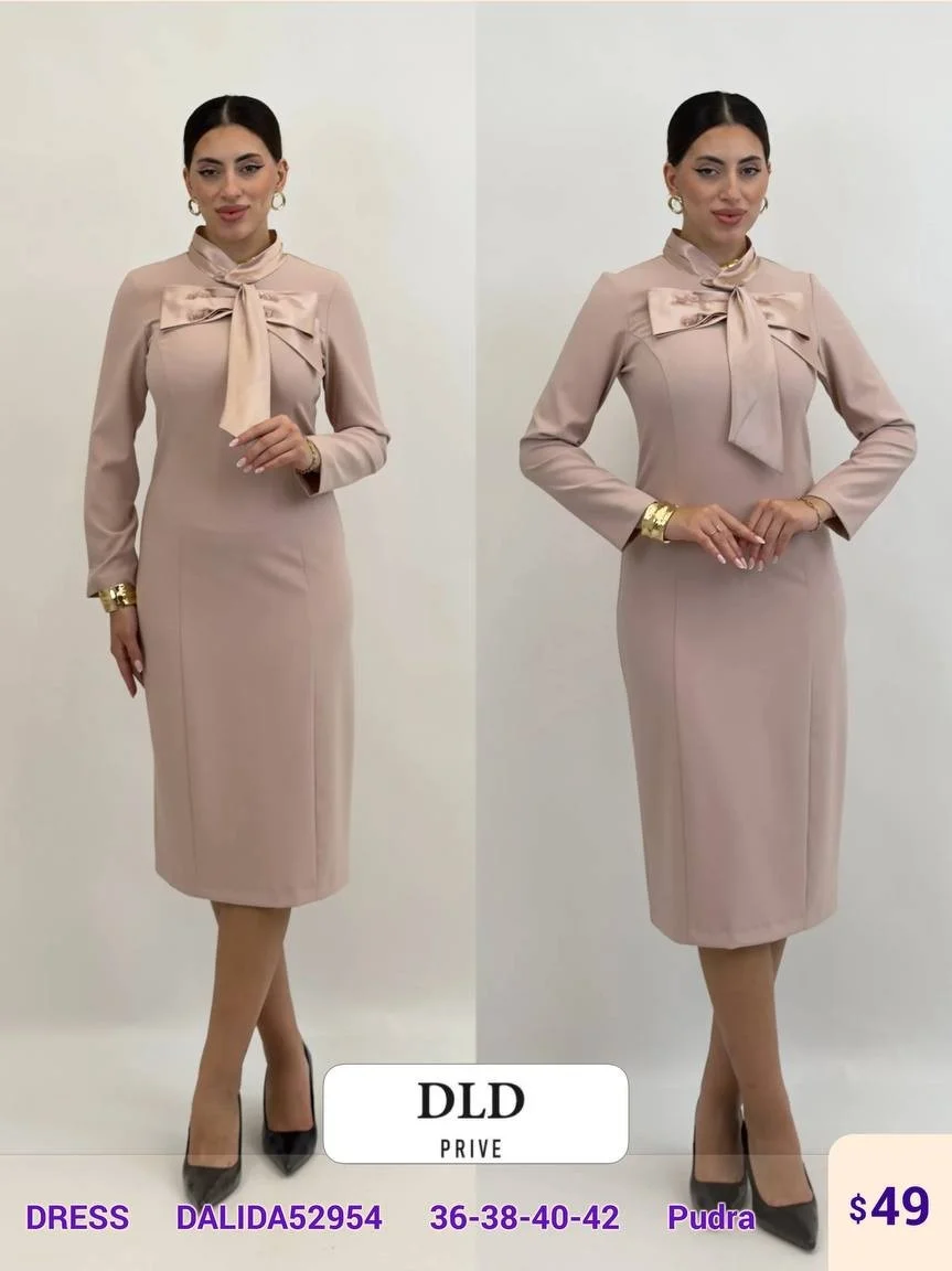 Платье DALIDA (Pink, модель DALIDA52954) оптом