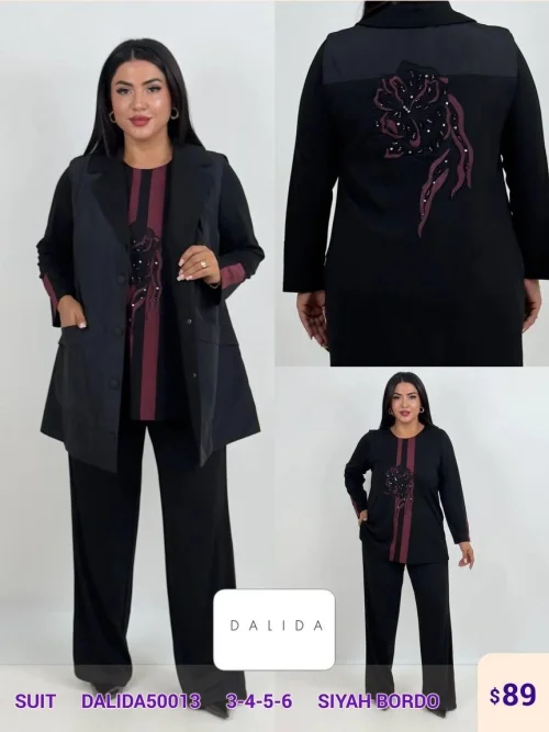 Костюмы и комплекты DALIDA (Black, модель DALIDA50013) оптом