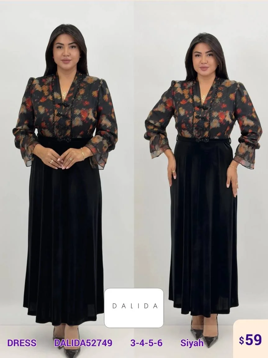 Платье DALIDA (Black, модель DALIDA52749) оптом