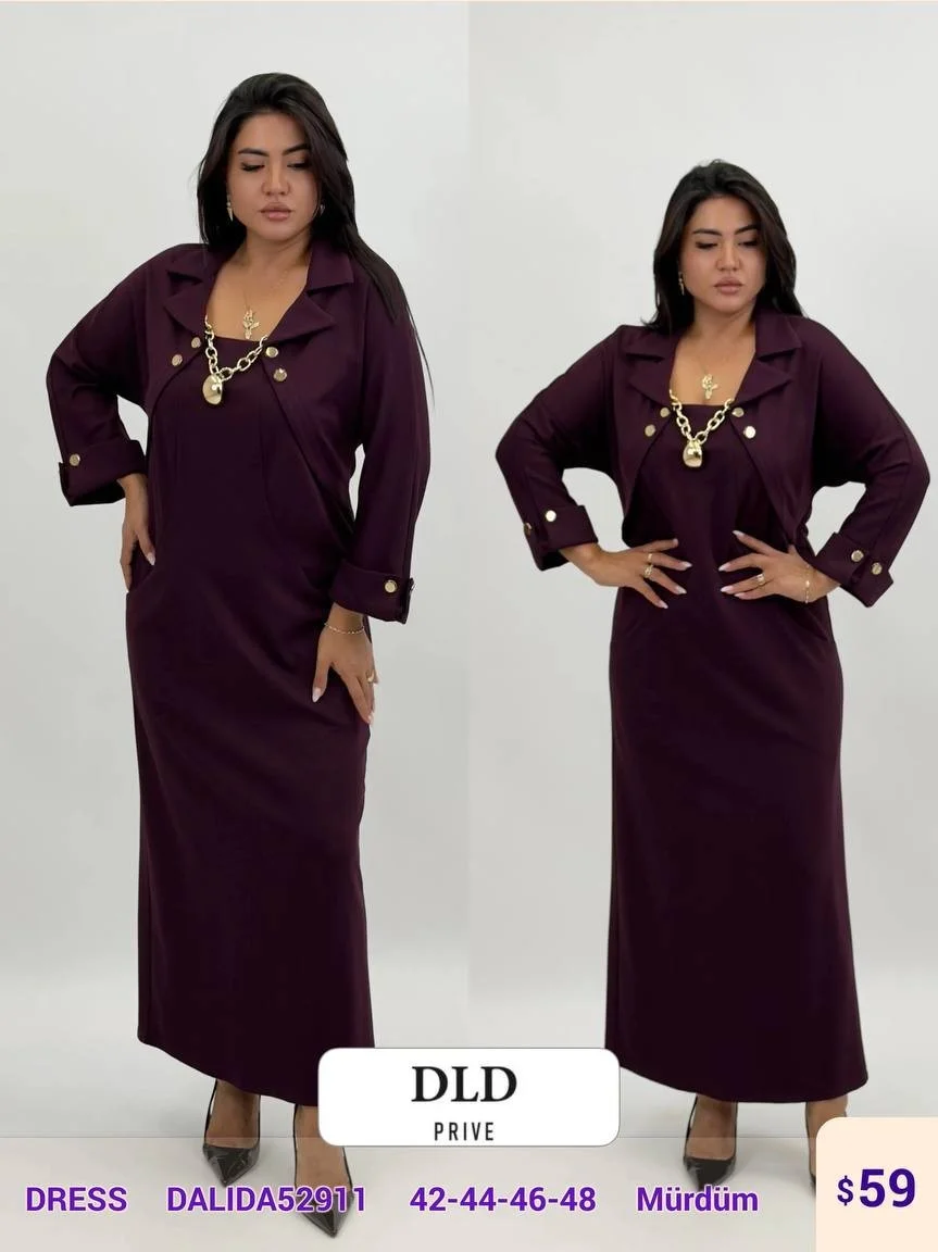 Платье DALIDA (Purple, модель DALIDA52911) оптом