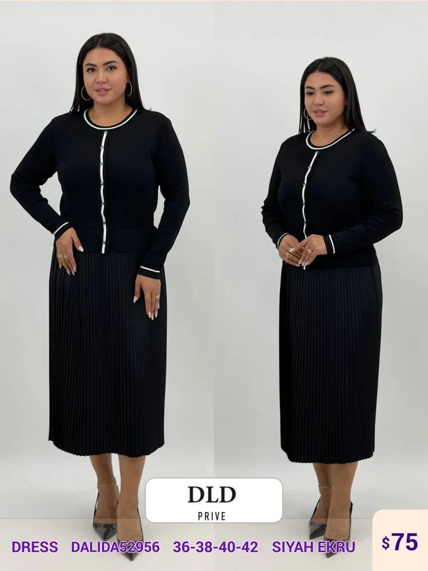 Платье DALIDA (Black, модель DALIDA52956) оптом