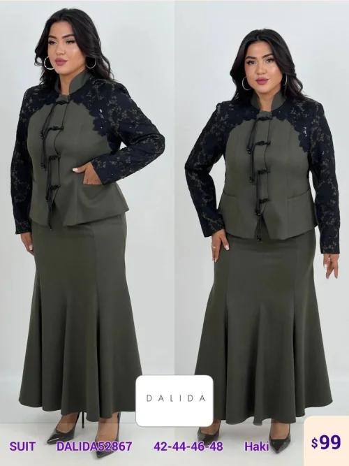 Костюмы и комплекты DALIDA (Olive, модель DALIDA52867) оптом