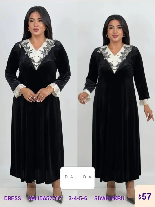 Платье DALIDA (Black, модель DALIDA52717) оптом