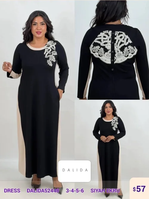 Платье DALIDA (Black, модель DALIDA52448) оптом