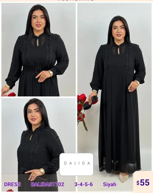 Платье DALIDA (Black, модель DALIDA51702) оптом