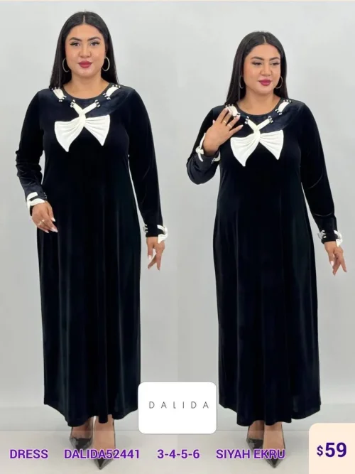 Платье DALIDA (Black, модель DALIDA52441) оптом