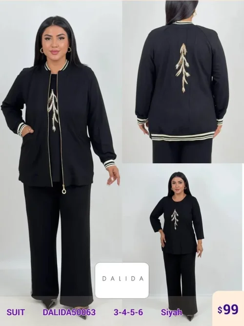 Костюмы и комплекты DALIDA (Black, модель DALIDA50063) оптом