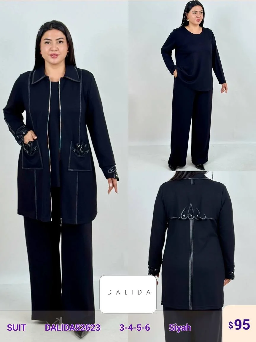 Костюмы и комплекты DALIDA (Black, модель DALIDA52623) оптом
