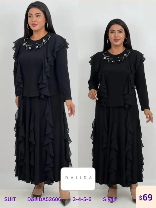 Костюмы и комплекты DALIDA (Black, модель DALIDA52606) оптом
