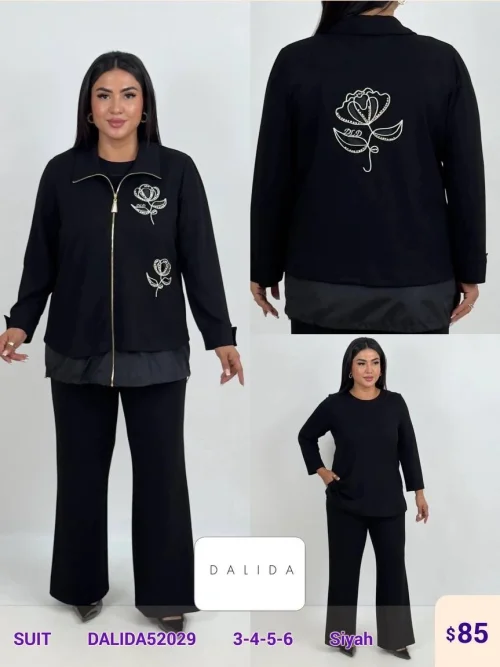 Костюмы и комплекты DALIDA (Black, модель DALIDA52029) оптом