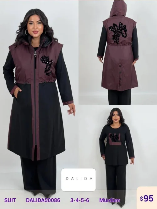 Костюмы и комплекты DALIDA (Purple, модель DALIDA50086) оптом