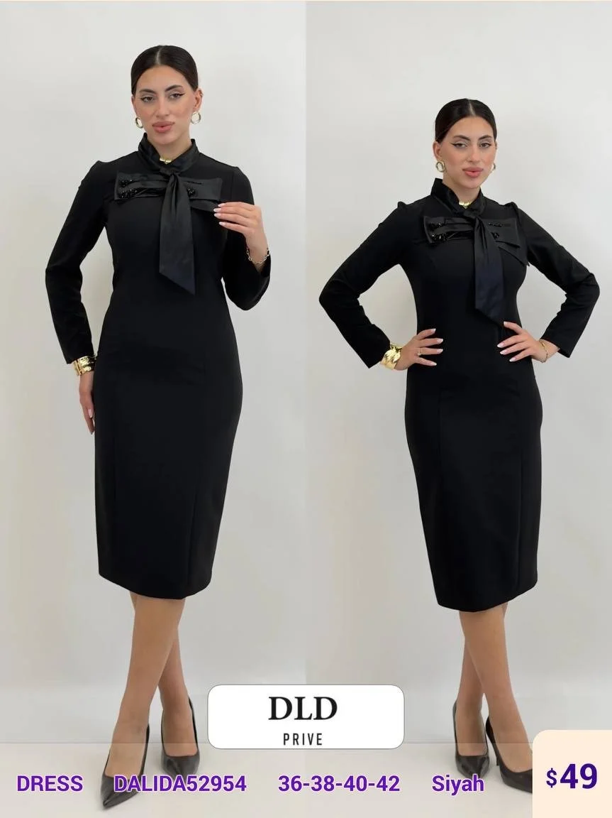 Платье DALIDA (Black, модель DALIDA52954) оптом