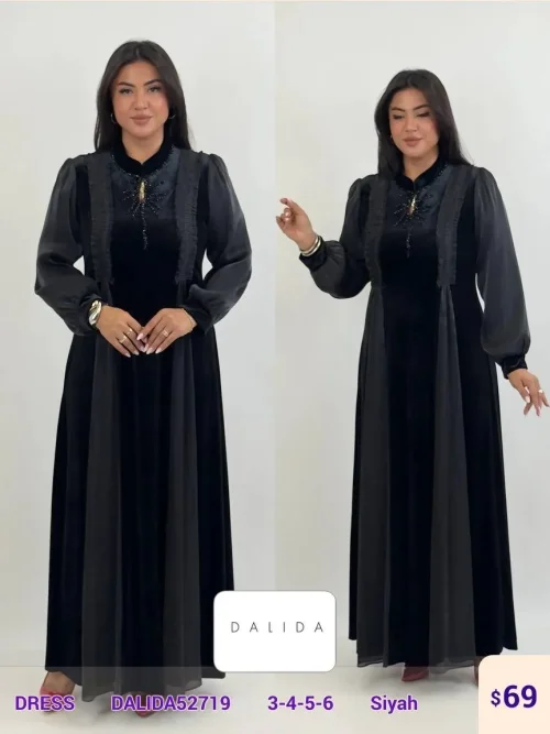 Платье DALIDA (Black, модель DALIDA52719) оптом