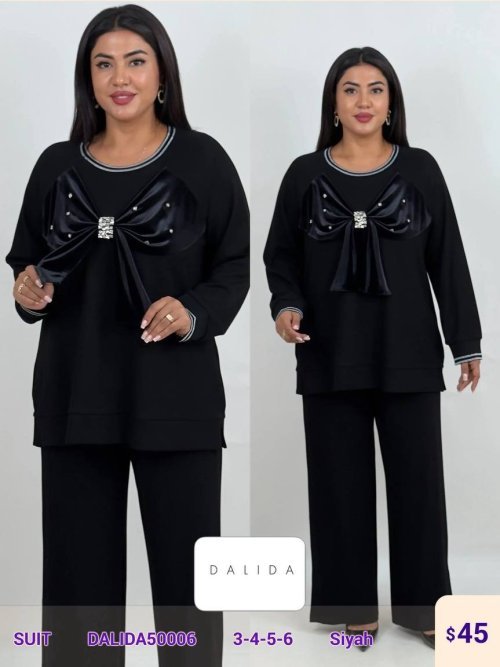 Костюмы и комплекты DALIDA (Black, модель DALIDA50006) оптом