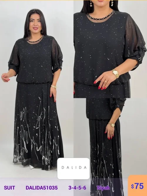 Костюмы и комплекты DALIDA (Black, модель DALIDA51035) оптом