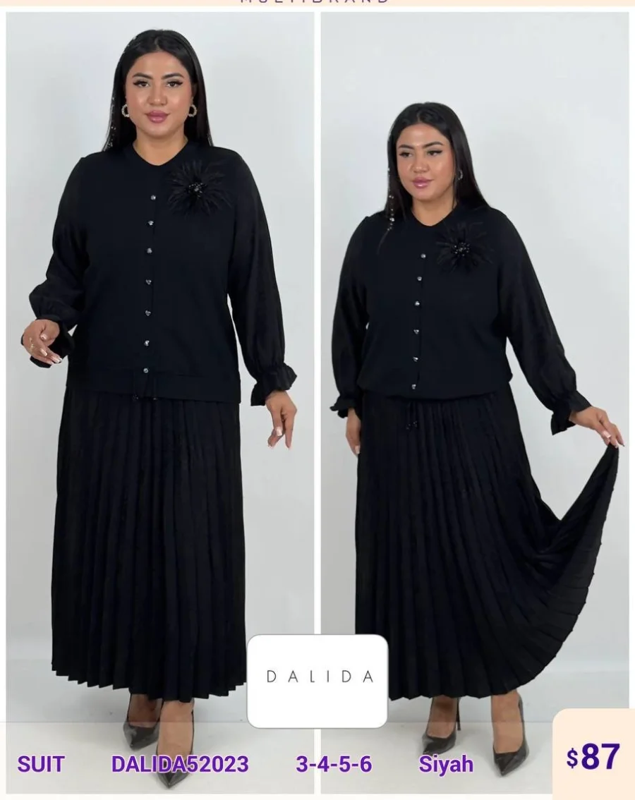 Костюмы и комплекты DALIDA (Black, модель DALIDA52023) оптом