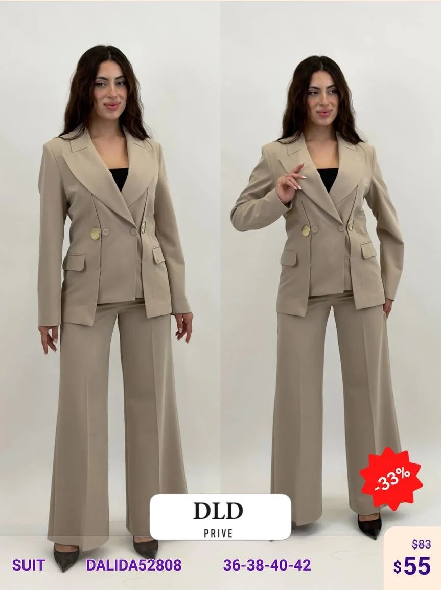 Костюмы и комплекты DALIDA (Cream, модель DALIDA52808) оптом