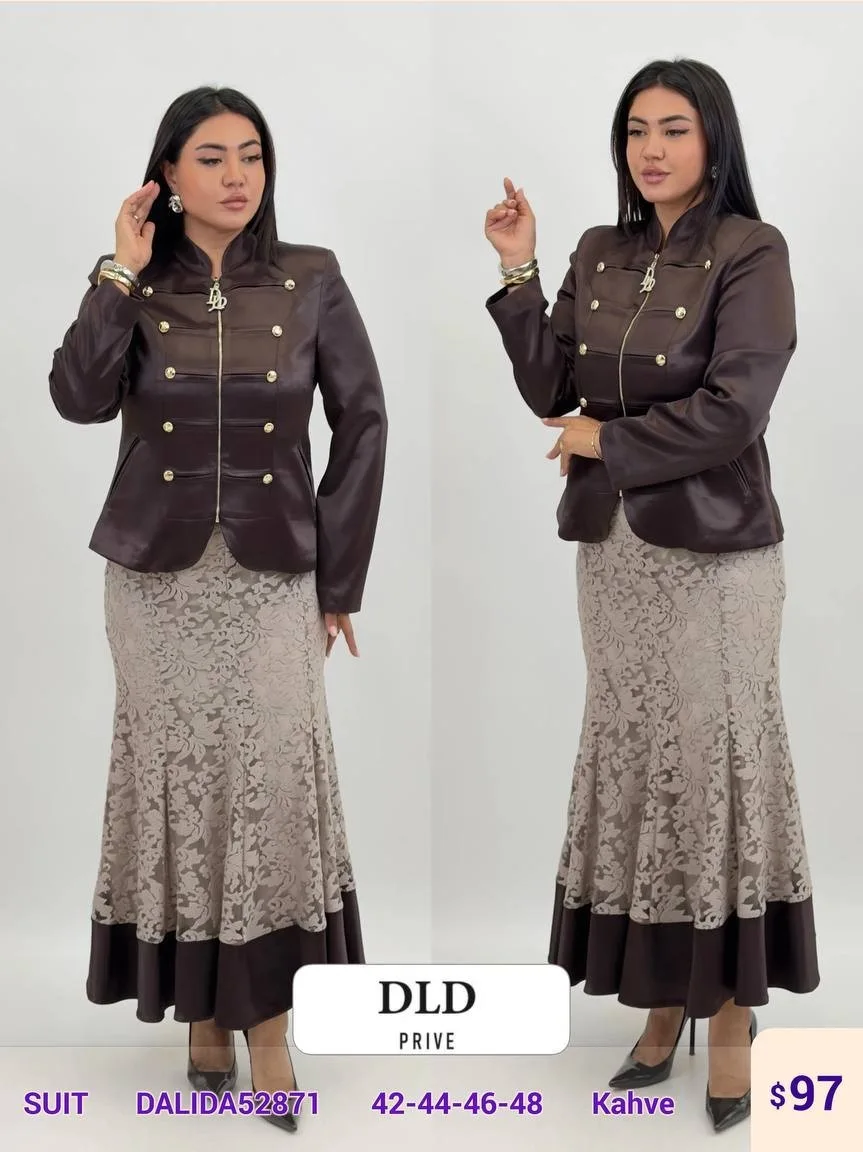 Костюмы и комплекты DALIDA (Brown, модель DALIDA52871) оптом