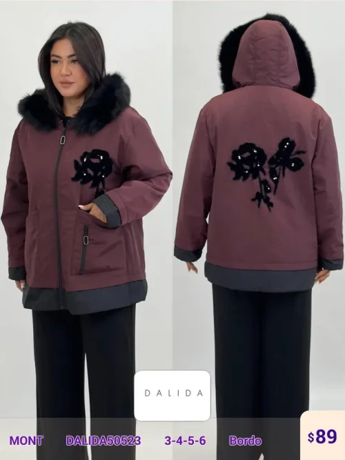 Жакет DALIDA (Burgundy, модель DALIDA50523) оптом