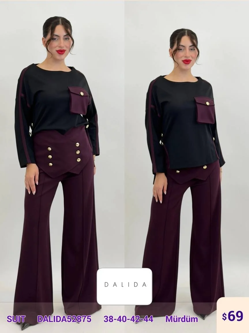 Костюмы и комплекты DALIDA (Purple, модель DALIDA52875) оптом