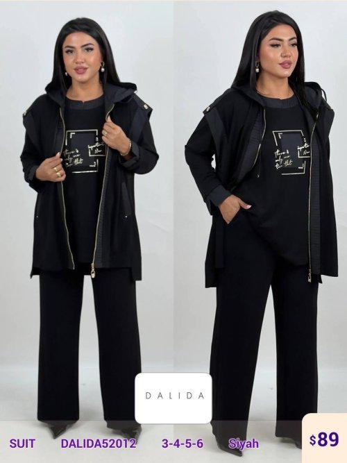Костюмы и комплекты DALIDA (Black, модель DALIDA52012) оптом