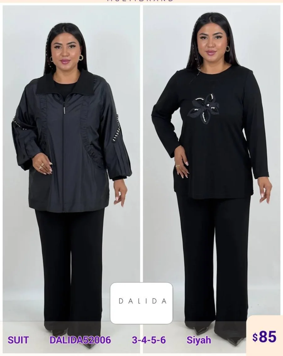 Костюмы и комплекты DALIDA (Black, модель DALIDA52006) оптом