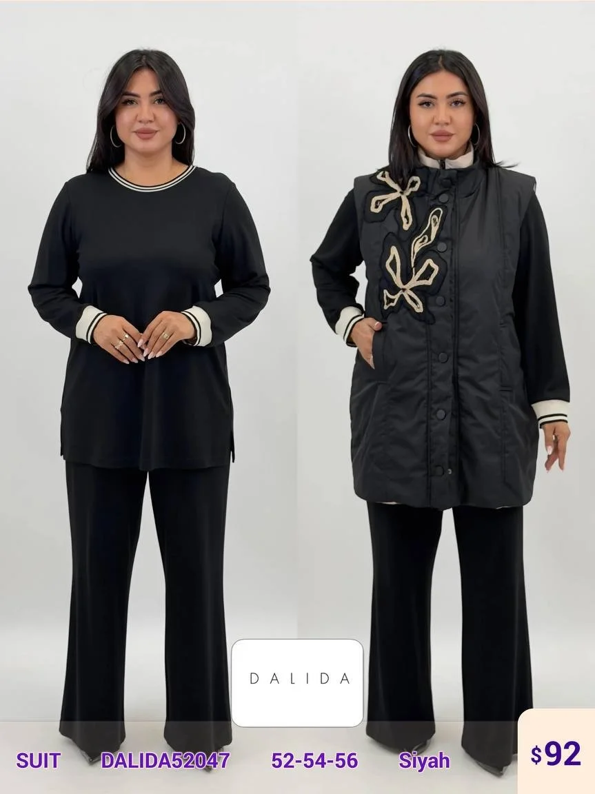 Костюмы и комплекты DALIDA (Black, модель DALIDA52047) оптом