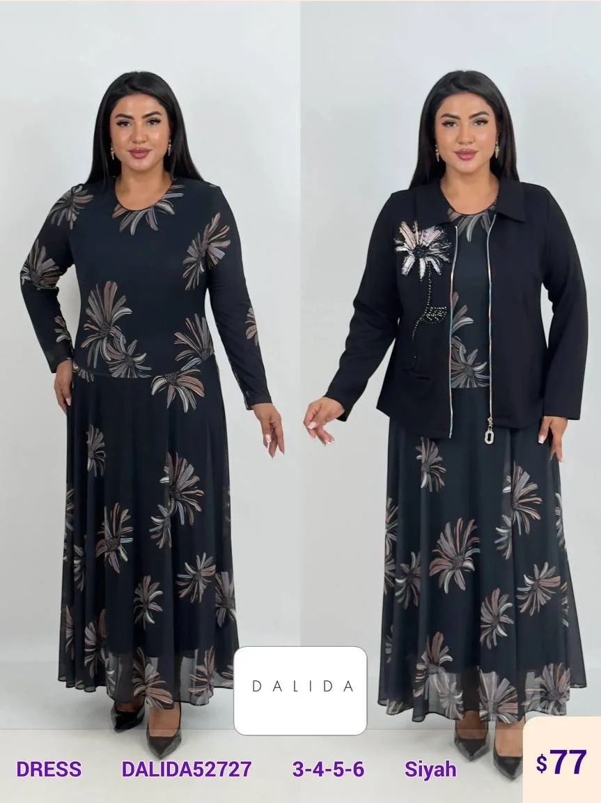 Платье DALIDA (Black, модель DALIDA52727) оптом