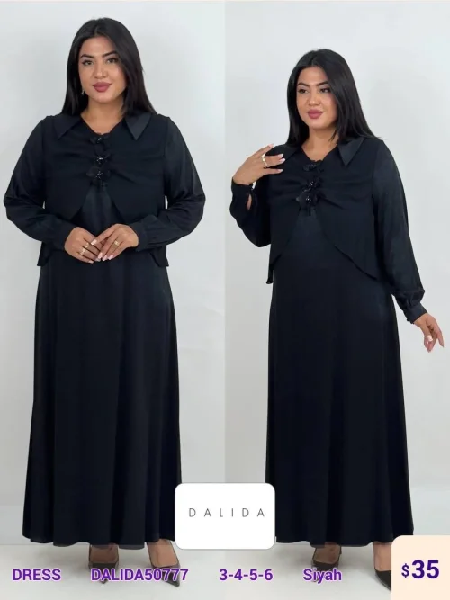Платье DALIDA (Black, модель DALIDA50777) оптом