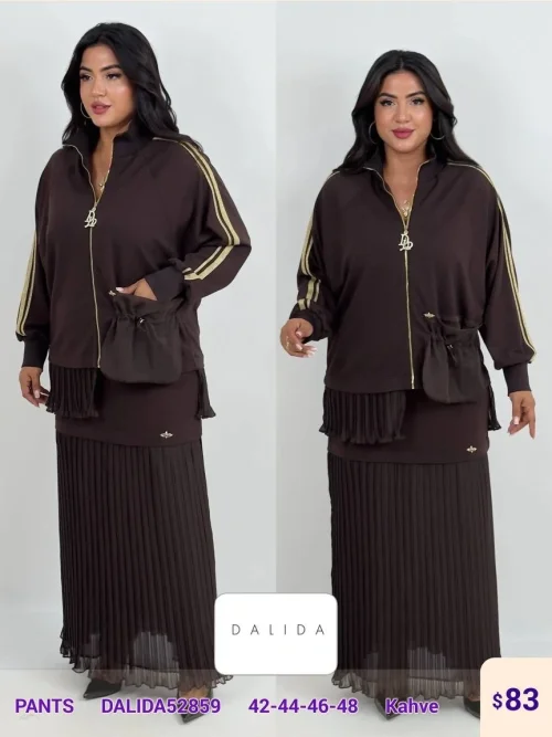 Брюки DALIDA (Brown, модель DALIDA52859) оптом