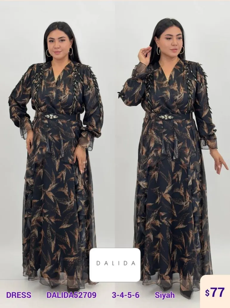 Платье DALIDA (Black, модель DALIDA52709) оптом