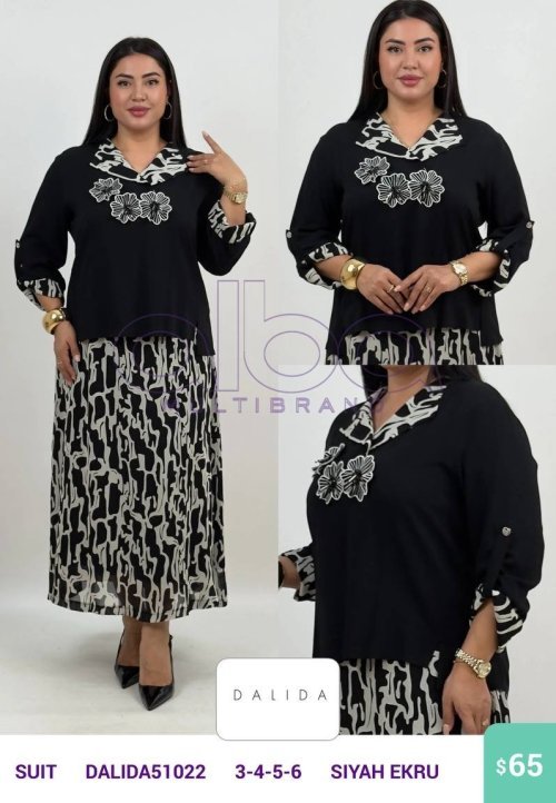 Костюмы и комплекты DALIDA (Black, модель DALIDA51022) оптом