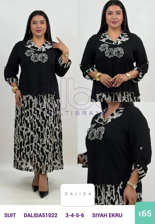 Костюмы и комплекты DALIDA (Black, модель DALIDA51022) оптом