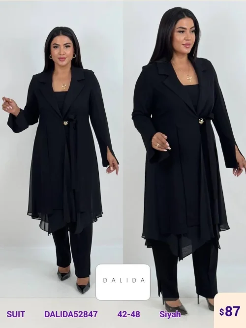 Костюмы и комплекты DALIDA (Black, модель DALIDA52847) оптом