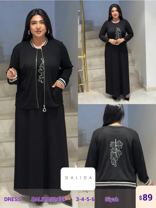 Платье DALIDA (Black, модель DALIDA52409) оптом