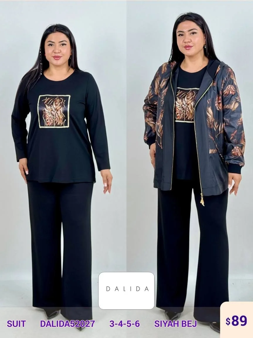 Костюмы и комплекты DALIDA (Black, модель DALIDA52027) оптом