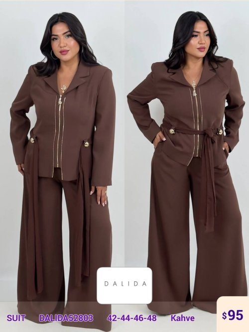Костюмы и комплекты DALIDA (Brown, модель DALIDA52803) оптом